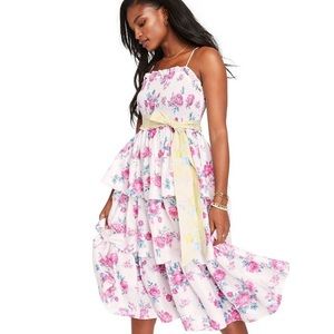 NWT LoveShackFancy x Target tiered ruffle dress